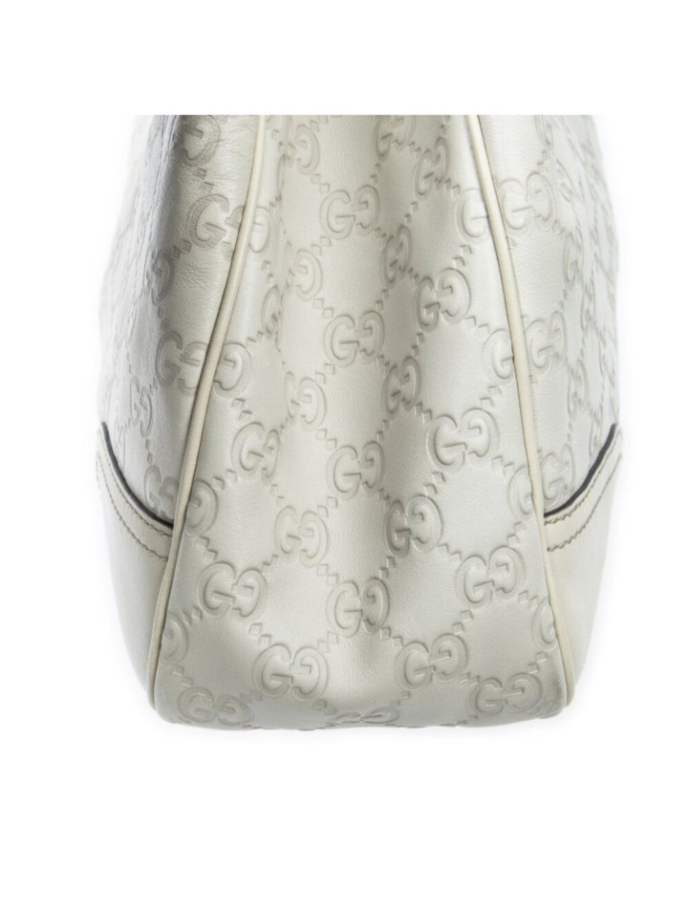Gucci Princi Tote Ivory Guccissima - Picture 8 of 10